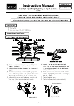 Seiwa LCHA Series Instruction Manual preview