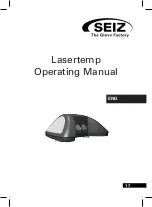 Предварительный просмотр 17 страницы SEIZ Lasertemp Operating Manual