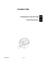 Seko Dynamik Time Instruction Manual preview