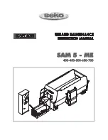 Предварительный просмотр 5 страницы Seko SAM 5-ME Use And Maintenance Instruction Manual