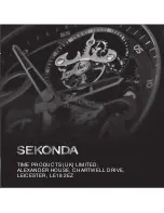 Preview for 6 page of Sekonda Tourbillon Owner'S Manual