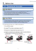 Предварительный просмотр 9 страницы Sekonic 401-858BR Operating Manual