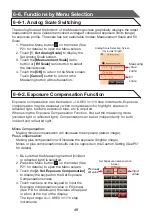 Preview for 49 page of Sekonic LITEMASTER PRO L-478DR-A-PX Operating Manual