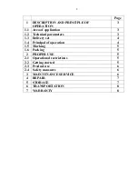 Preview for 2 page of Sekotech GCU-OCD15 Operating Manual