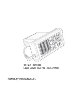 Preview for 1 page of Sekotech ST-300 SPIDER Operating Manual