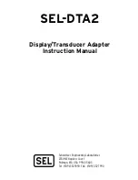 Sel SEL-DTA2 Instruction Manual preview