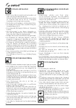 Preview for 30 page of Selco Genesis 1100 Instruction Manual