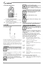 Preview for 34 page of Selco Genesis 1100 Instruction Manual