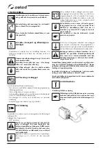 Preview for 104 page of Selco Genesis 1100 Instruction Manual