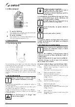 Preview for 106 page of Selco Genesis 1100 Instruction Manual