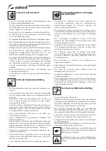 Preview for 38 page of Selco Genesis 1500 TLH Instruction Manual