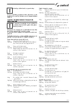 Preview for 109 page of Selco Genesis 1500 TLH Instruction Manual