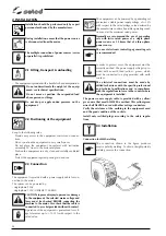 Preview for 24 page of Selco Genesis 1700 BLH Instruction Manual