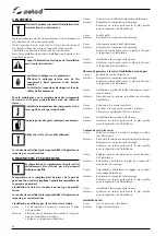 Preview for 62 page of Selco Genesis 1700 BLH Instruction Manual