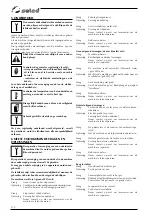 Preview for 110 page of Selco Genesis 1700 BLH Instruction Manual