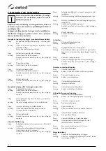 Preview for 142 page of Selco Genesis 1700 BLH Instruction Manual