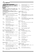 Preview for 158 page of Selco Genesis 1700 BLH Instruction Manual