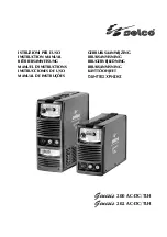 Preview for 1 page of Selco genesis 200 ac-dc/tlh Instruction Manual