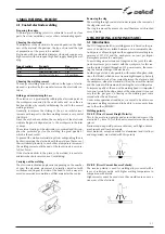 Предварительный просмотр 21 страницы Selco Genesis 245 TLH Instruction Manual