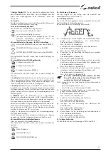 Предварительный просмотр 29 страницы Selco Genesis 245 TLH Instruction Manual