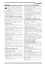 Предварительный просмотр 55 страницы Selco Genesis 245 TLH Instruction Manual