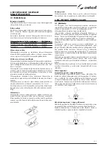 Предварительный просмотр 111 страницы Selco Genesis 245 TLH Instruction Manual