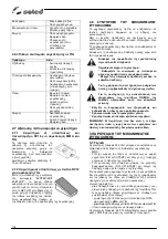 Предварительный просмотр 118 страницы Selco Genesis 245 TLH Instruction Manual