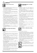 Preview for 50 page of Selco Genesis 2700 AC/DC Instruction Manual