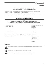 Предварительный просмотр 43 страницы Selco Genesis 282-352-503 PME Instruction Manual