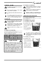 Предварительный просмотр 69 страницы Selco Genesis 282-352-503 PME Instruction Manual