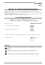 Предварительный просмотр 83 страницы Selco Genesis 282-352-503 PME Instruction Manual