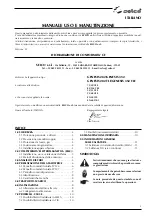 Preview for 3 page of Selco Genesis 282-352 Instruction Manual