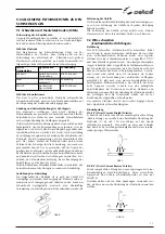 Preview for 31 page of Selco Genesis 282-352 Instruction Manual