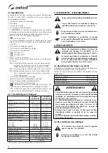 Preview for 38 page of Selco Genesis 282-352 Instruction Manual