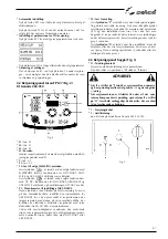 Preview for 87 page of Selco Genesis 282-352 Instruction Manual