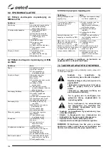 Предварительный просмотр 144 страницы Selco genesis 282 GSM Instruction Manual