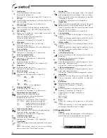 Preview for 38 page of Selco Genesis 284 PSR Instruction Manual