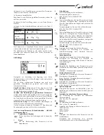 Preview for 61 page of Selco Genesis 284 PSR Instruction Manual