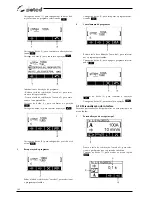 Preview for 140 page of Selco Genesis 284 PSR Instruction Manual