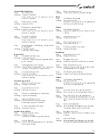 Preview for 171 page of Selco Genesis 284 PSR Instruction Manual