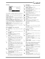 Preview for 209 page of Selco Genesis 284 PSR Instruction Manual