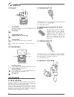 Preview for 216 page of Selco Genesis 284 PSR Instruction Manual