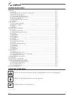 Preview for 224 page of Selco Genesis 284 PSR Instruction Manual