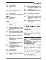 Preview for 243 page of Selco Genesis 284 PSR Instruction Manual