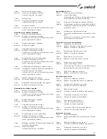 Preview for 153 page of Selco Genesis 3000 MTE Instruction Manual