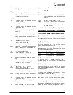 Preview for 187 page of Selco Genesis 3000 MTE Instruction Manual