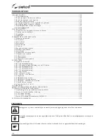 Preview for 194 page of Selco Genesis 3000 MTE Instruction Manual