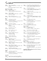 Preview for 218 page of Selco Genesis 3000 MTE Instruction Manual