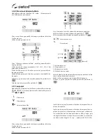 Preview for 332 page of Selco Genesis 3000 MTE Instruction Manual