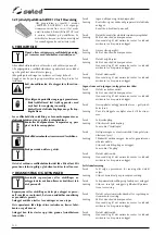 Предварительный просмотр 150 страницы Selco Genesis 302 AC/DC Instruction Manual